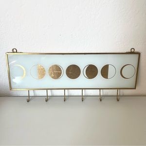 Moon Phase Wall Hanging Hooks